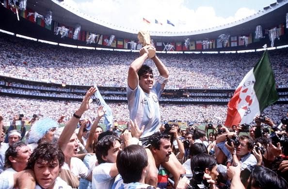Diego Maradona Argentina 1986 
