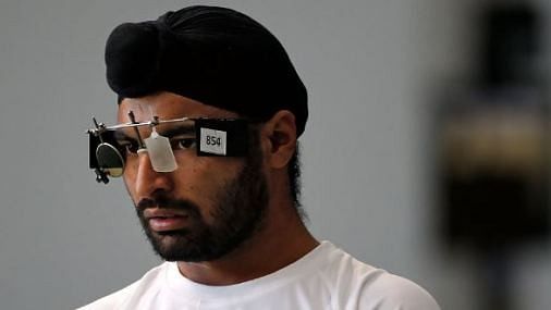Gurpreet Finishes Fifth in Rapid Fire Pistol Final