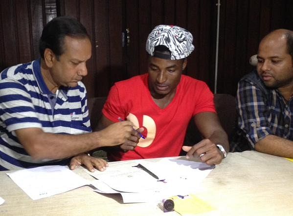 Haitian Defender Judelin Aveska signs for Mohun Bagan