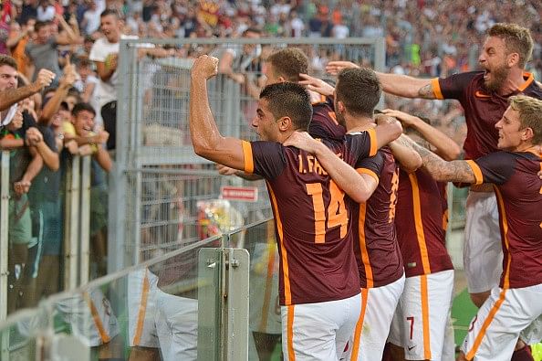 AS Roma 2-1 Juventus: Evra sent off as Old Lady suffer consecutive defeats
