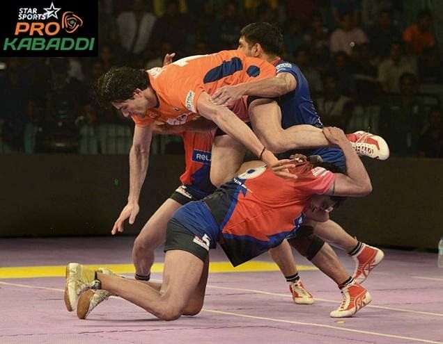 Kabaddi physical agile