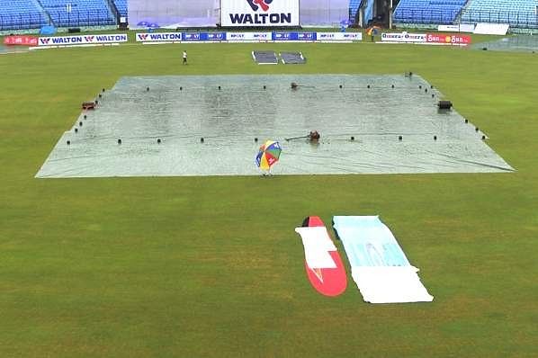 Rain frustrates Bangladesh batsman Mahmudullah
