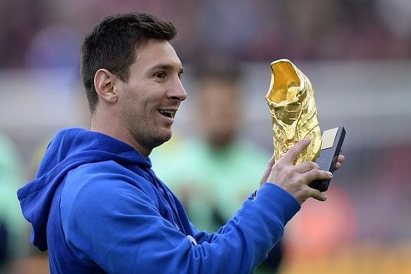 Messi Golden Shoe
