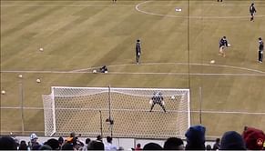 Video: Blast from the past! Lionel Messi scores two goals with one shot