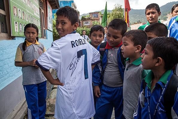 Cristiano Ronaldo and Eden Hazard donate signed memorabilia to Nepal Earthquake victims