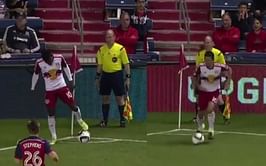 Video: New York Red Bulls use trick play to score goal from corner, but should it have counted?