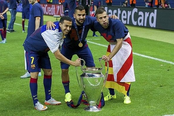 Pedro Champions League Barcelona Win