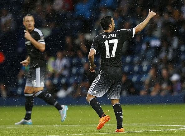 West Bromwich 2-3 Chelsea: Debutant Pedro inspires Blues to first league victory