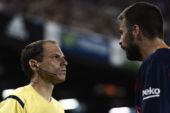 Barcelona's Gerard Pique might face 12-match ban for foul-mouthed rant at referee