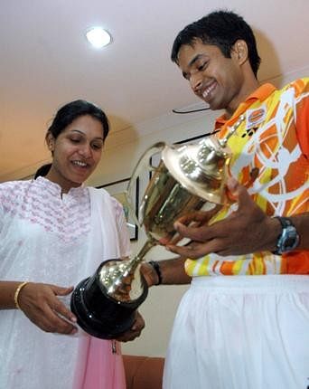 PVV Lakshmi & Pullela Gopichand