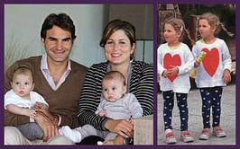 The Roger Federer twins: How cool would it be if they one day played doubles on the tour?