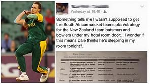 South African secret dossier meant for Dale Steyn leaked by hotel guest