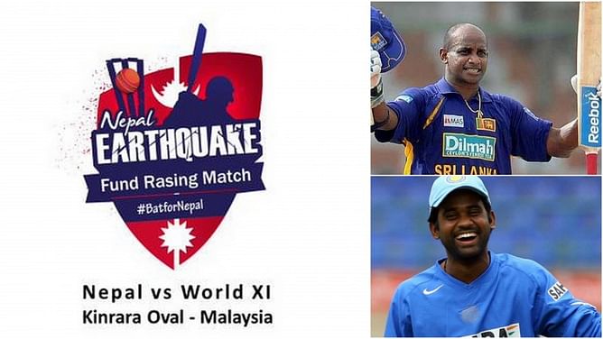 Sanath Jayasuriya to lead World XI side against Nepal in charity match for earthquake relief