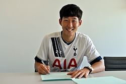 Tottenham announce new signing Heung-Min Son from Leverkusen
