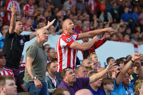 Stoke City fan collapses after Philippe Coutinho's late winner