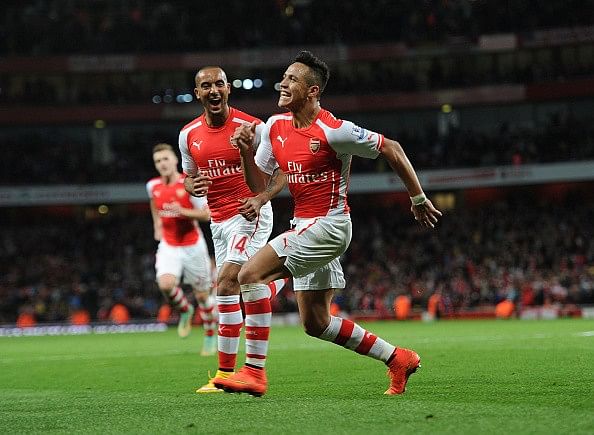 Theo Walcott Alexis Sanchez