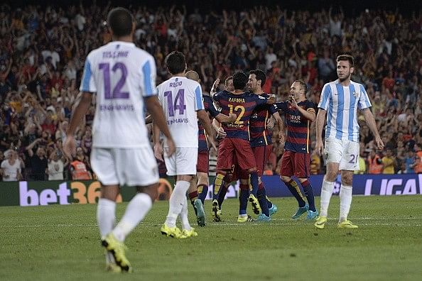 Thomas Vermaelen goal hands Barcelona 1-0 win over gritty Malaga