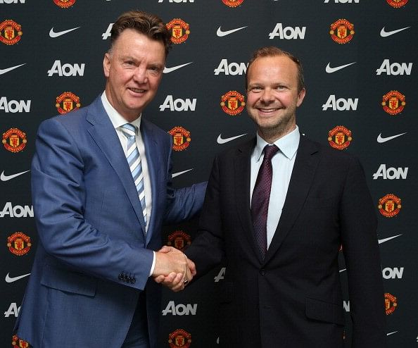Manchester United boss van Gaal insists there's no rift with Ed Woodward