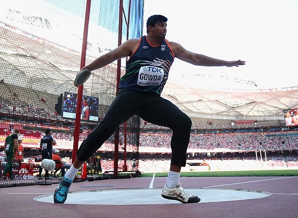 Vikas Gowda eliminated from the Discus throw final at the IAAF World Championships
