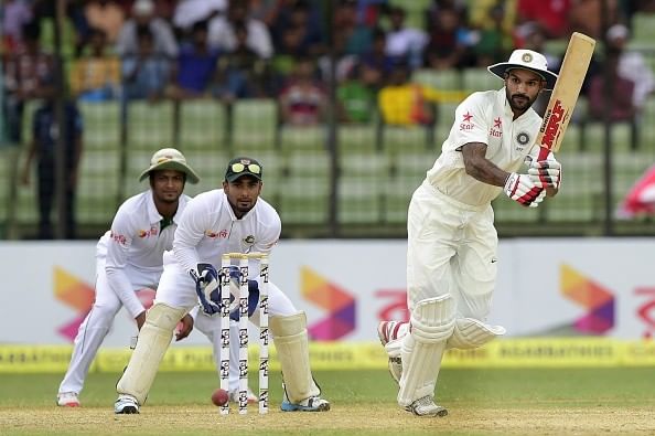Dhawan prepares for South Africa T20s during Bangladesh A game