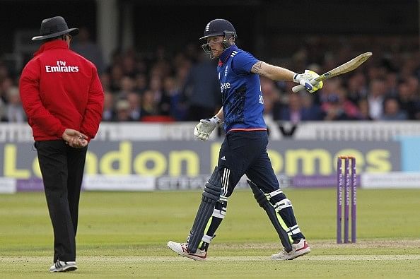 Ben Stokes responds to his controversial 'obstructing the field' dismissal
