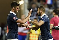 Olivier Giroud booed by home fans in France's friendly against Serbia