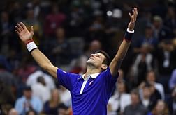Video: Novak Djokovic and Gerard Butler recreate Sparta at US Open