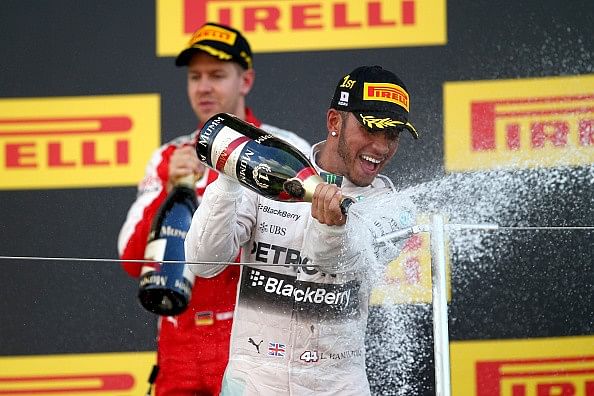 Japanese Grand Prix: Lewis Hamilton takes victory, equals Ayrton Senna ...