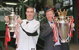 A bath spurred former Manchester United boss Sir Alex Ferguson to sign Eric Cantona