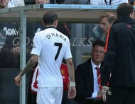 Angel Di Maria Louis van Gaal