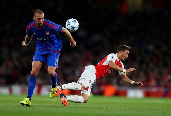Player Ratings: Arsenal 2-3 Olympiacos