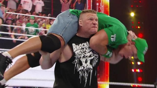 Looking at the 4 wrestlers who beat John Cena clean in the last 5 years