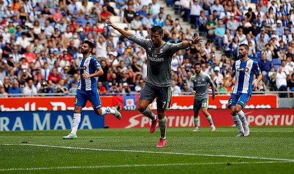 Cristiano Ronaldo Real Madrid Espanyol