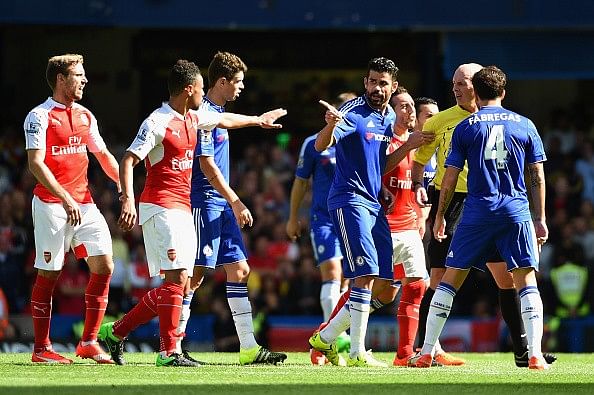 5 Instances when Diego Costa could have been punished against Arsenal
