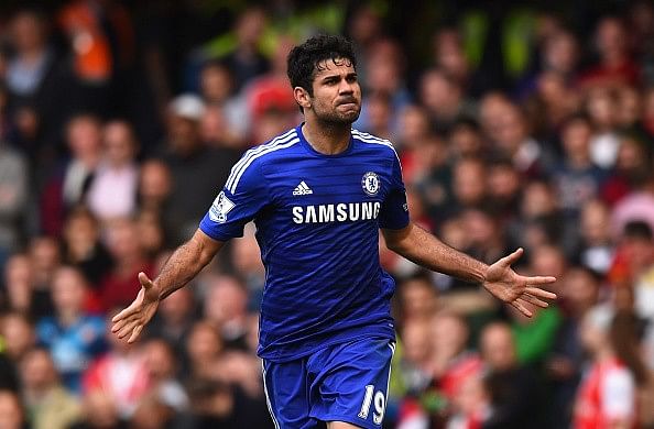 Diego Costa Chelsea Manchester united