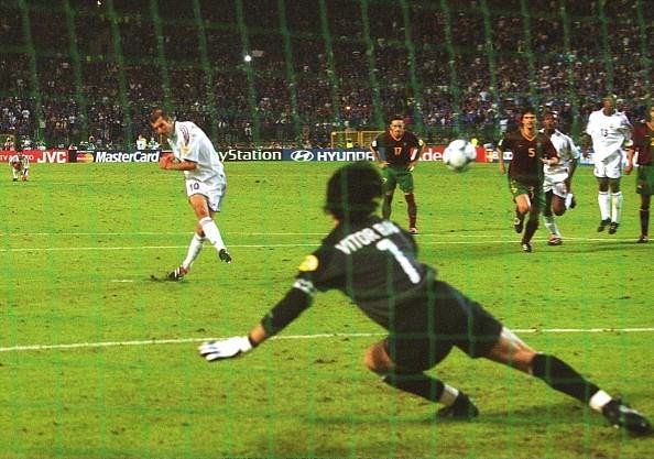France Zidane Penalty Portugal Euro 2000