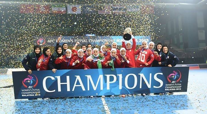 Grøn baggrund Bytte Taxpayer Iran clinch 2015 AFC Women's Futsal Championship with some breathtaking  football