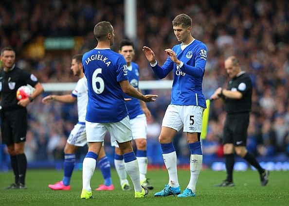 Jagielka Stones Chelsea Everton