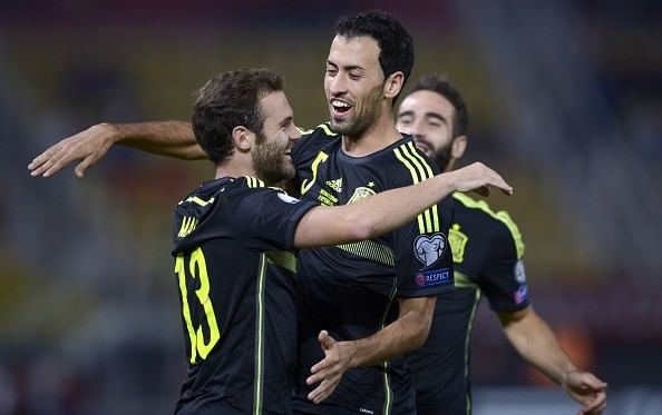Highlights: Juan Mata's freak-goal gives Spain 1-0 win over Macedonia in Euro 2016 qualifier