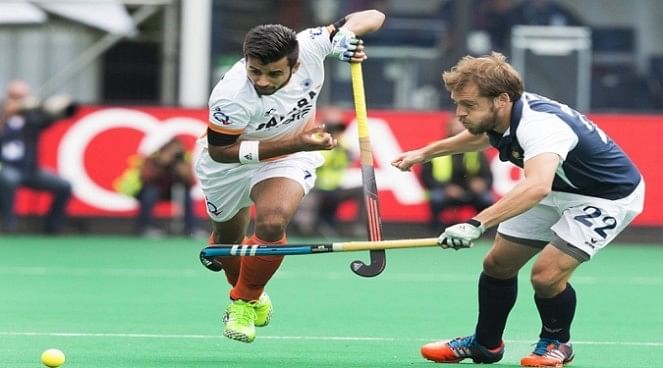 Indian hockey midfielder Manpreet Singh working hard for New Zealand tour
