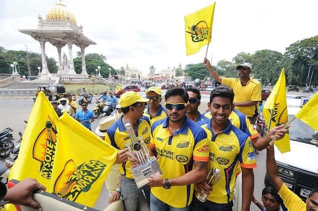 KPL 2015: Mysuru Warriors unveils the team anthem