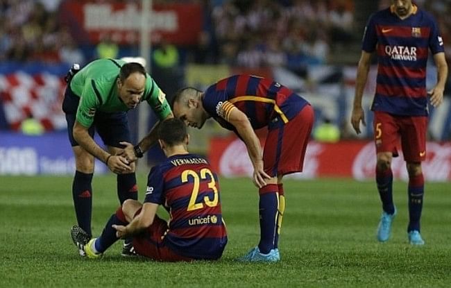 Thomas Vermaelen Barcelona injury