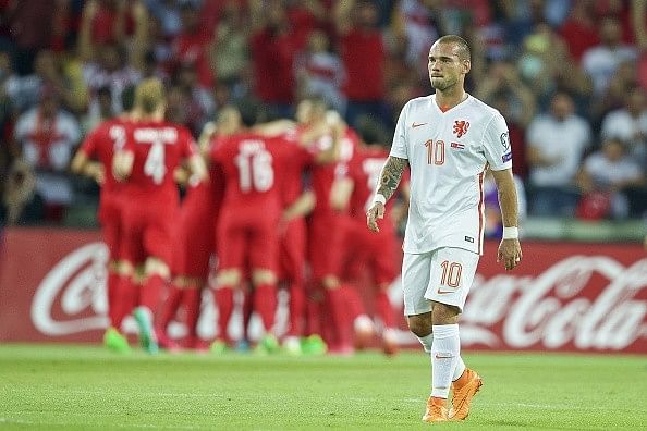 Euro 2016 qualifiers: Turkey stun Netherlands, Wales held by Israel
