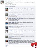 Fake FB wall: Rohit plans to become a frontline seamer, gets trolled on FB