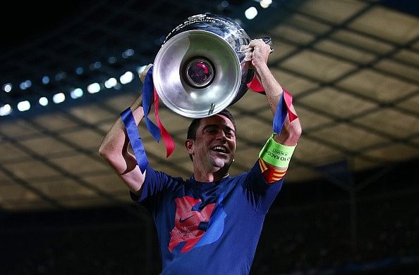 Xavi Hernandez Barcelona farewell