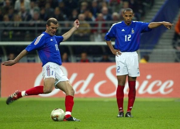 Zinedine Zidane Thierry Henry
