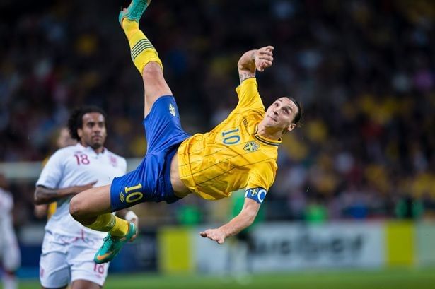 Zlatan Ibrahimovic goal Sweden England