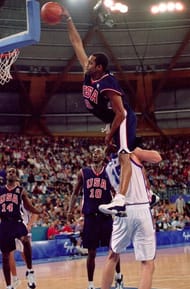 Vince Carter leapt over Frederic Weis to dunk during the 2000 Olympics