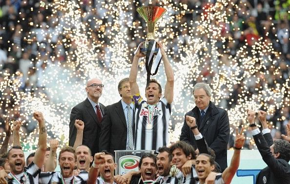 Juventus won the Serie A in the 2011-12 season, five seasons after getting relegated to the Serie B