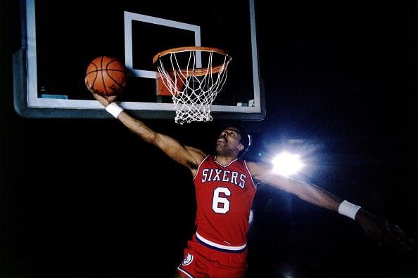 Julius Erving revolutionised the art of dunking in the 1970&#039;s